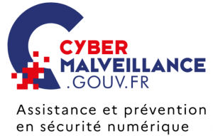 Cette image est le logo du site Cybermalveillance.gouv.fr