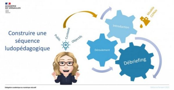 Infographie - Construire une séquence ludopédagogique