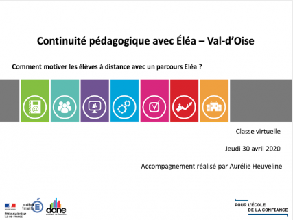 Comment motiver les élèves à distance avec Éléa