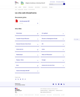 Page rubrique - Sites référencés