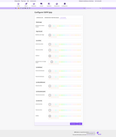 Espace privé - Configuration des couleurs