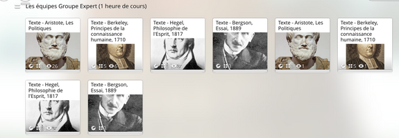 Ensemble des groupes privés