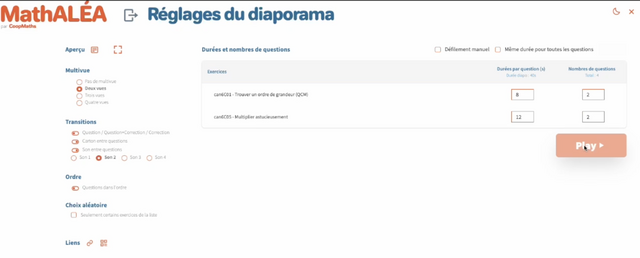 Impossible de lire la video